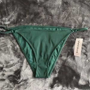 Olive green bikini bottom